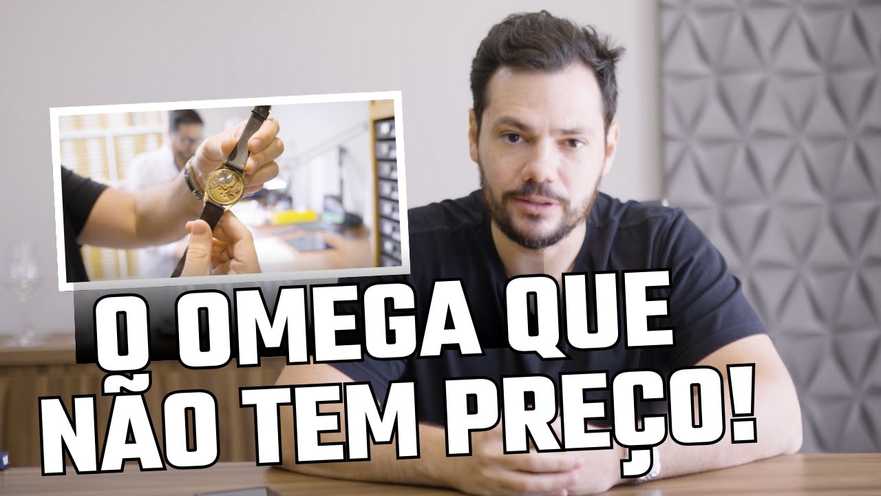 O RELÓGIO OMEGA QUE NÃO TEM PREÇO: Descobri um Omega do meu pai e levei para restaurar na Watchtime