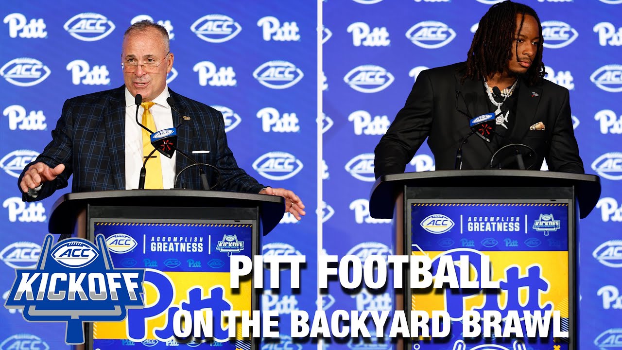 The Backyard Brawl And Importance of Regional Rivalries | 2025 ACC Football Kickoff