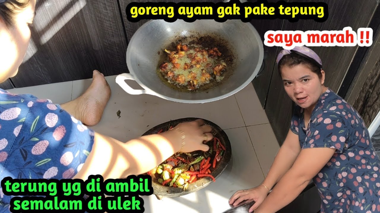 Terung Yang Mau di Buang Saya Masak Jadi Begini .SUMPAH ENAK SEKALI INI