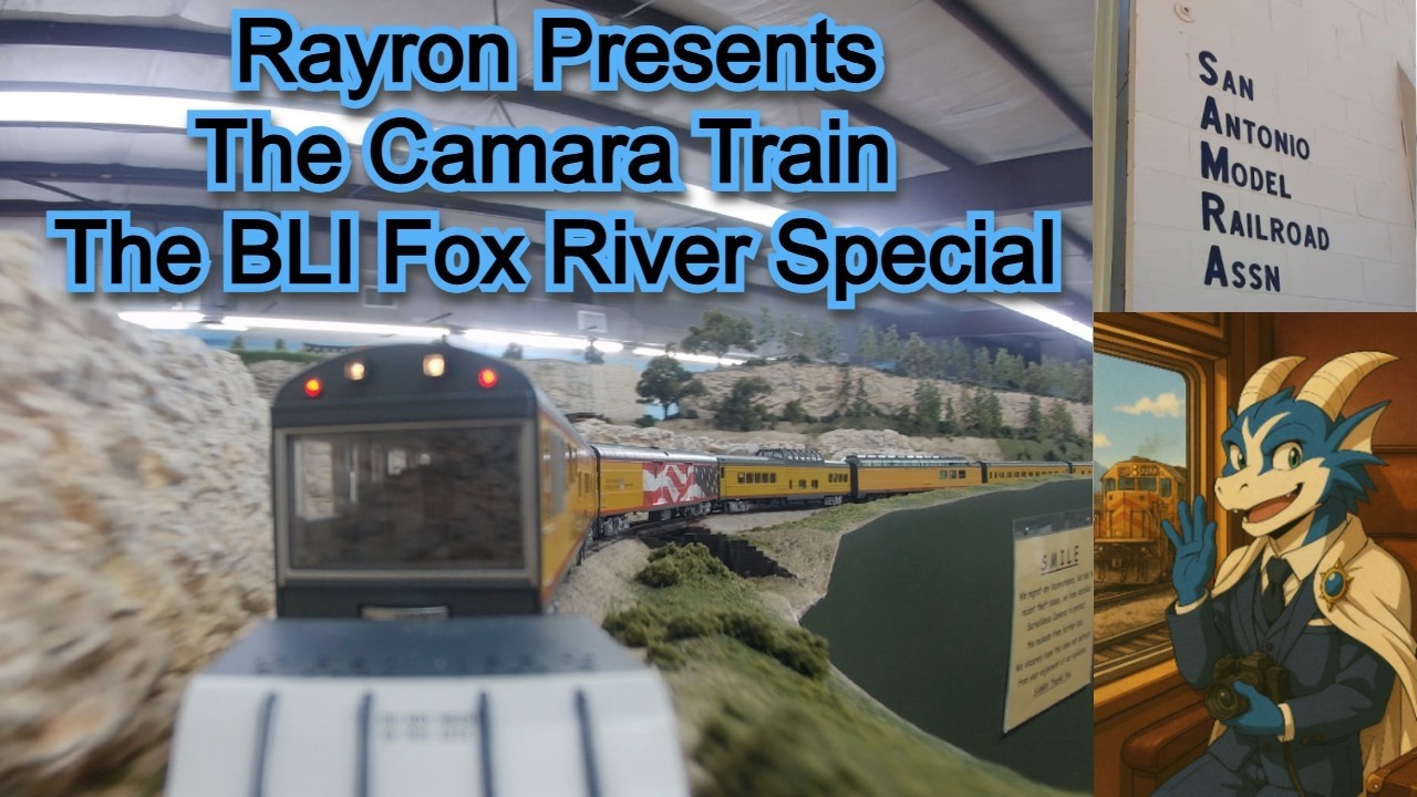 The BLI Fox River Theater Car  | The Camera Train  | SAMRA| Texas|