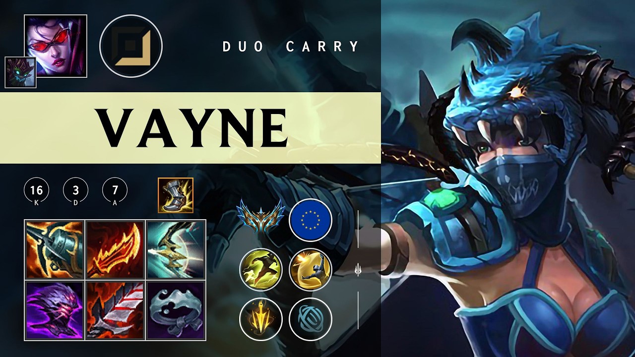 Vayne ADC vs Kai'Sa - EUW Challenger Patch 26.05
