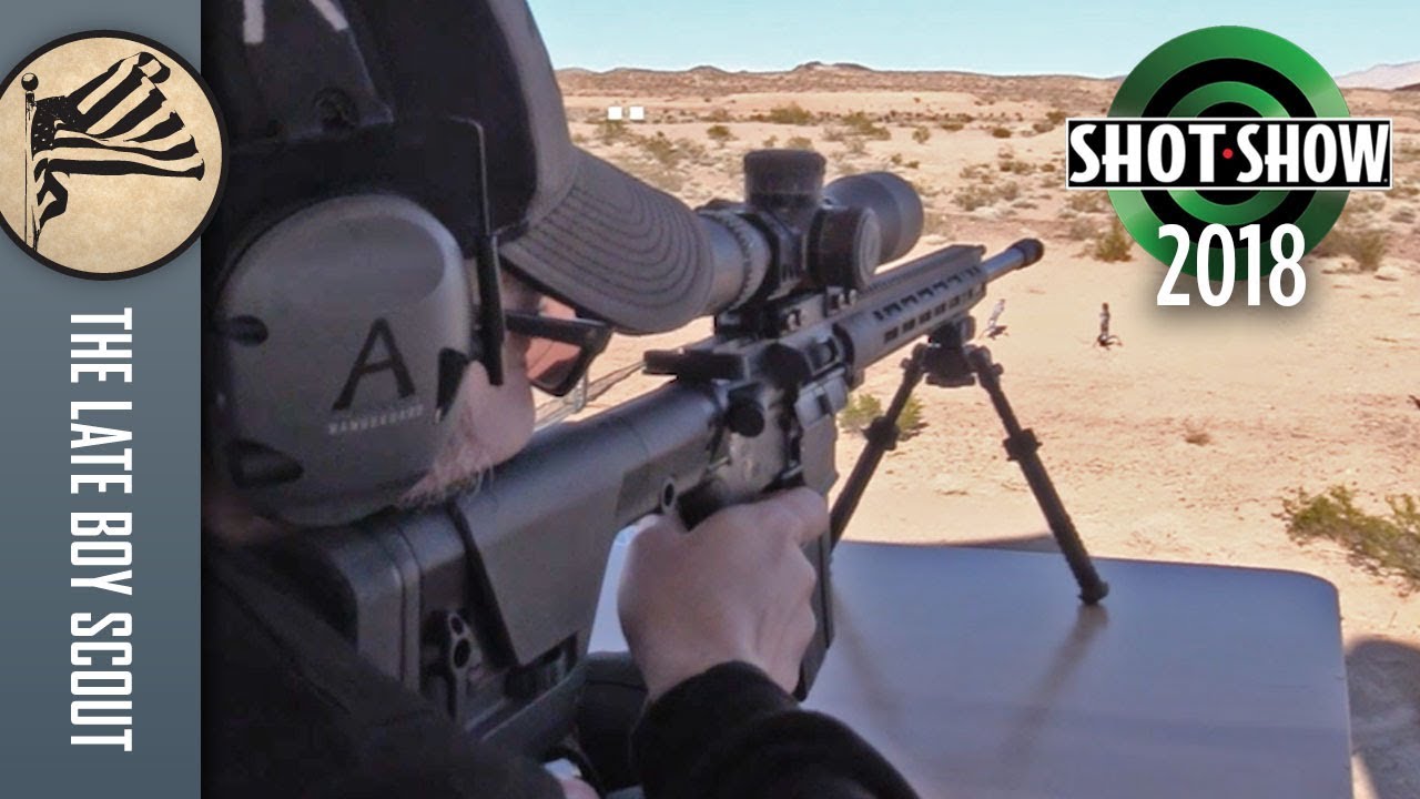 Savage MSR-15 in 224 Valkyrie: NICE! - SHOT Show 2018