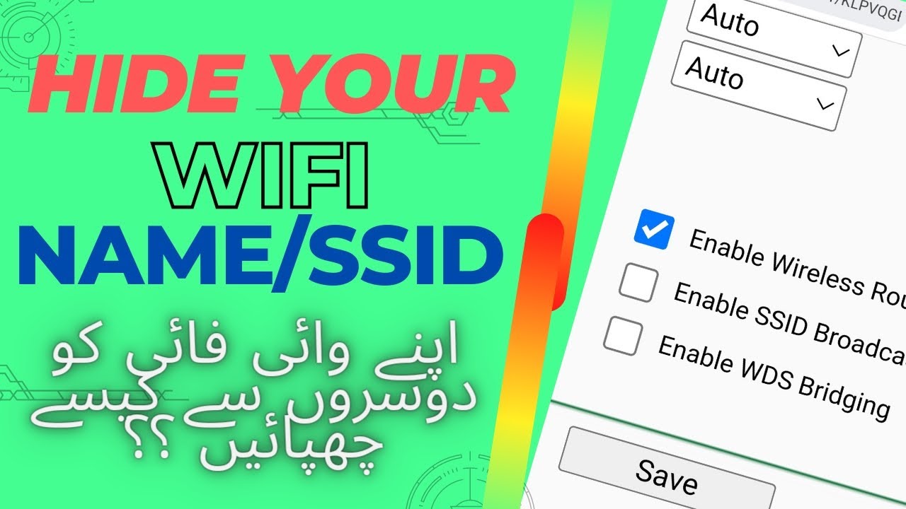 How to Hide your Wifi Name | Protect your Wifi | tp link router | Wifi ka name kesy Hide karen