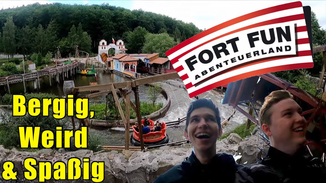 Erstbesuch im wohl bergigstem Freizeitparks Deutschlands! Fort Fun | Vlog #64 | ParksAndFunfair