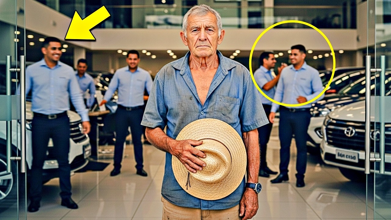 Gerente ignorou o criador de gado por 50 minutos... até ele perguntar sobre a proposta enviada