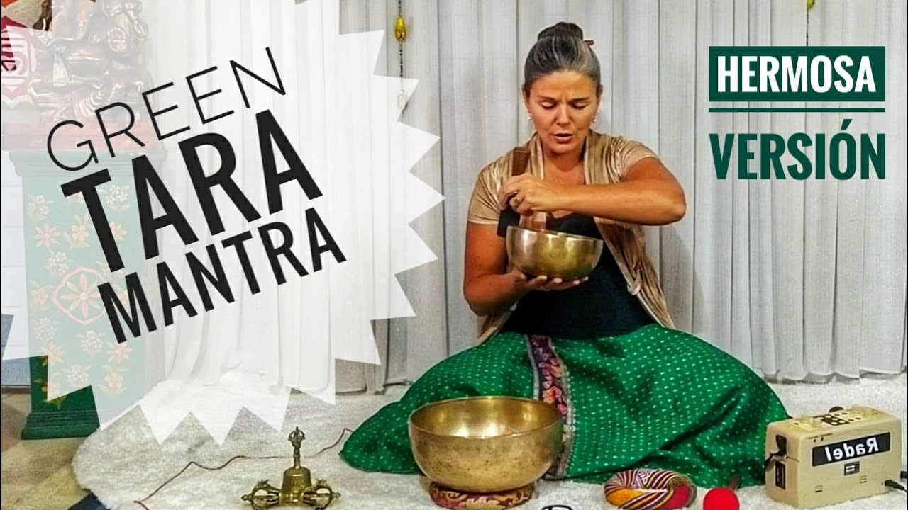 Om Tare Tuttare Ture Soha con Cuencos Tibetanos // Green tara Mantra with singing bowls