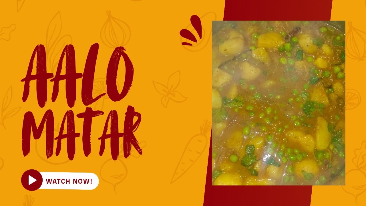Aalo matar ki sabzi