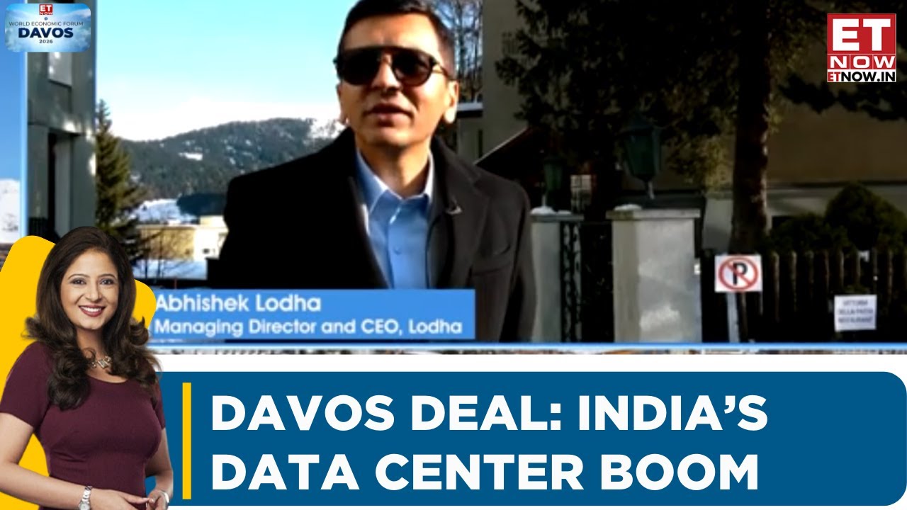 Abhishek Lodha At Davos: ₹1 Lakh Crore Data Center Bet On Maharashtra As AI Demand Surges | ET Now
