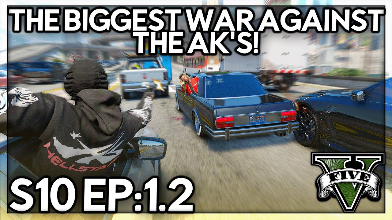 Episode 1.2: The Biggest War Against The AK’s! | GTA RP | GWRP (V1)
