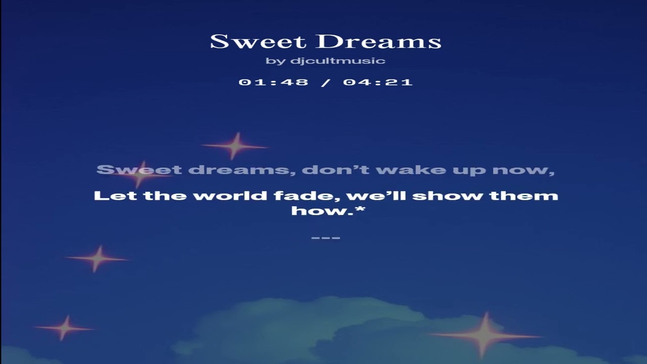 Sweet Dreams |   feat. @Dj-Cult-Music offizieller Canal