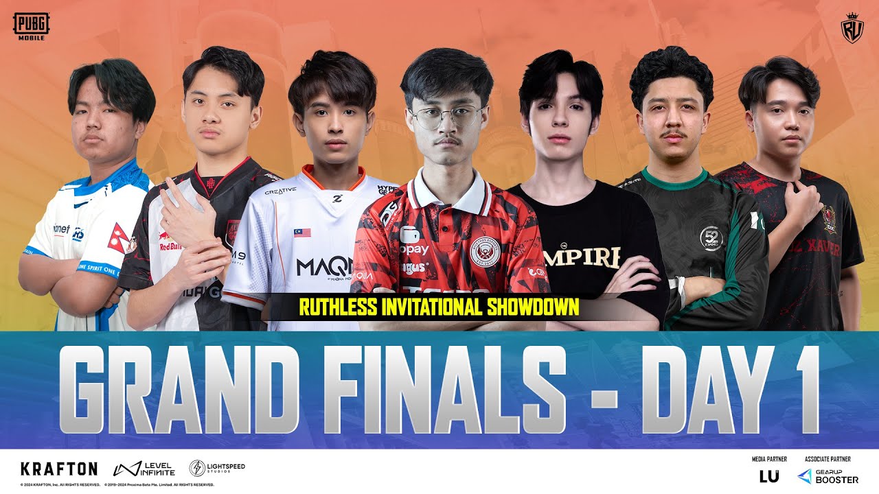 [EN] PUBG MOBILE RUTHLESS INVITATIONAL SHOWDOWN GRAND FINALS DAY 1 FT. #BTR #DRS #RRQ #DX #VPE #AE