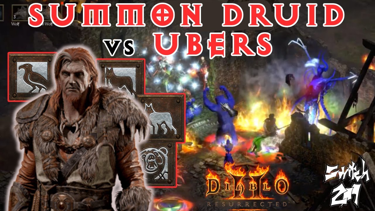 TIME FOR REDEMPTION: Summon Druid Vs. Ubers, Round 2! - Diablo 2 Resurrected