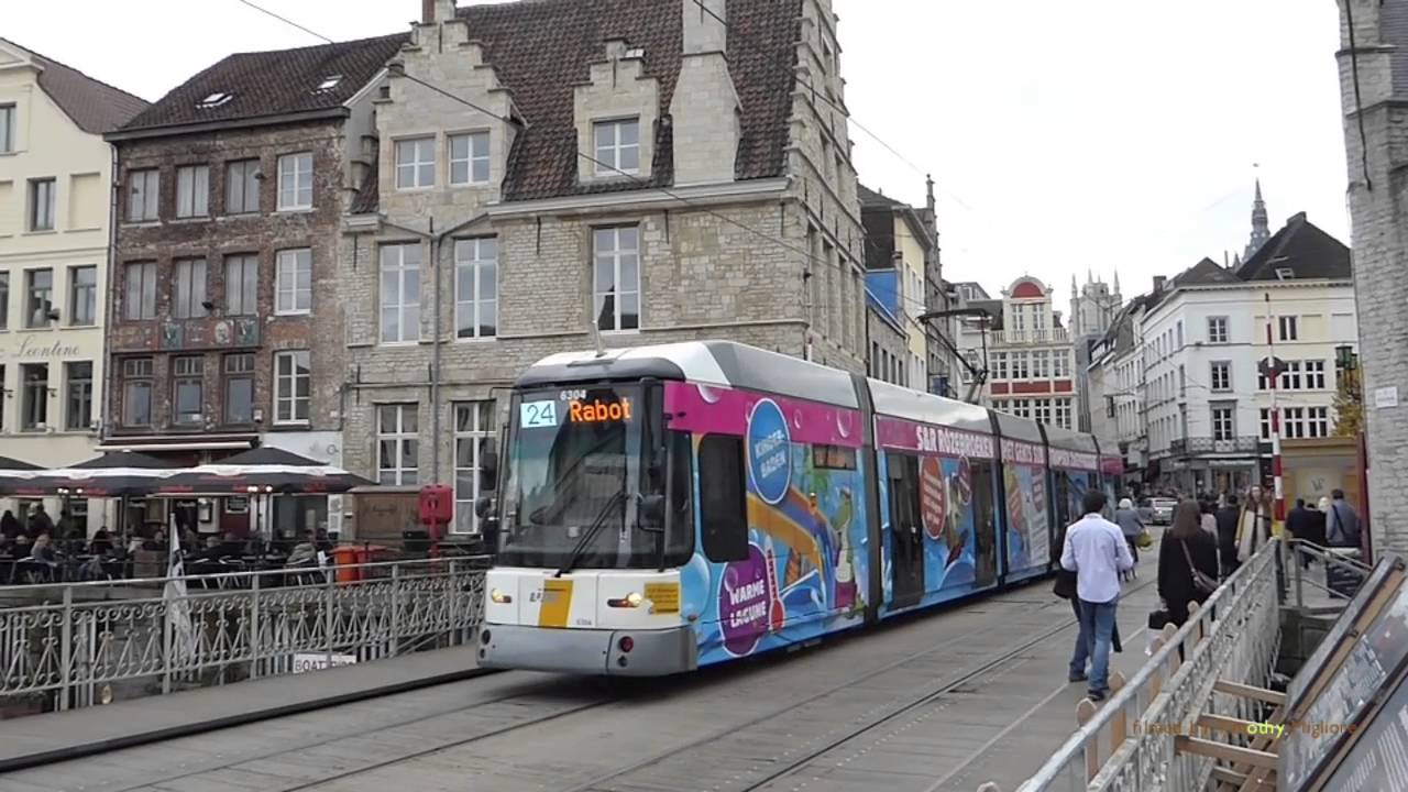 Exclusive: Trams in Ghent, Belgium 2015