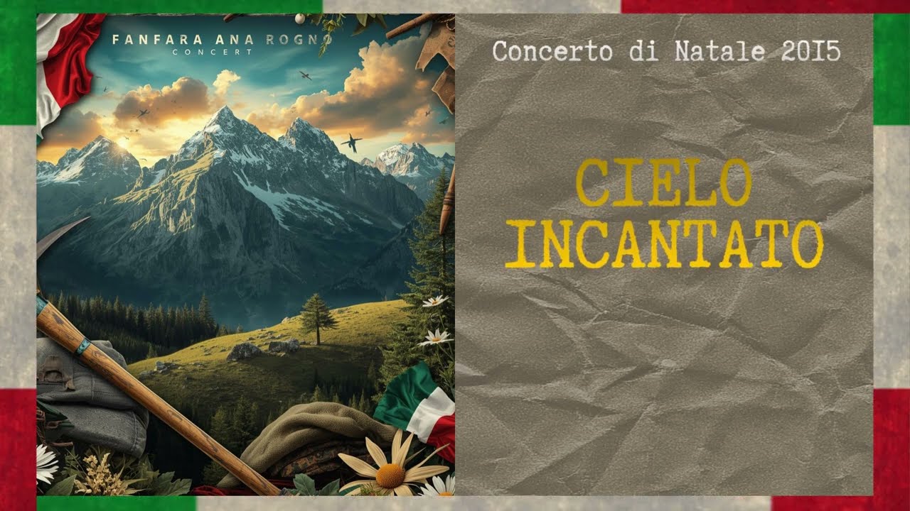 Fanfara ANA Rogno - Concerto di Natale 2015 - 04 - Cielo Incantato