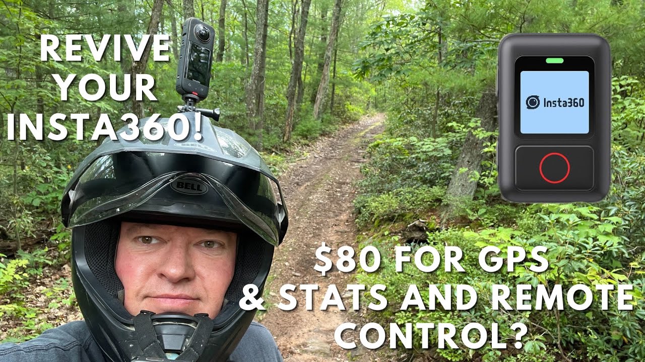 Добавьте в видео статистику GPS — #insta360 GPS Action Remote