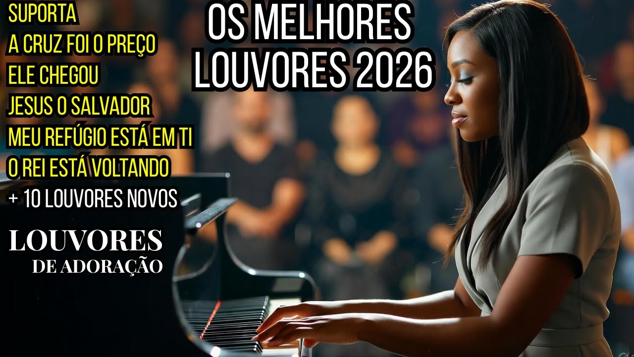 🔥 DEIXA O FOGO DESCER! Louvor Intenso que VAI EXPLODIR SEU CORAÇÃO! - Gospel 2026