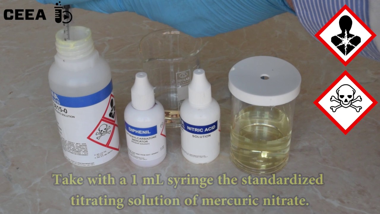 CHLORIDE CONTENT DETERMINATION USING MERCURY NITRATE