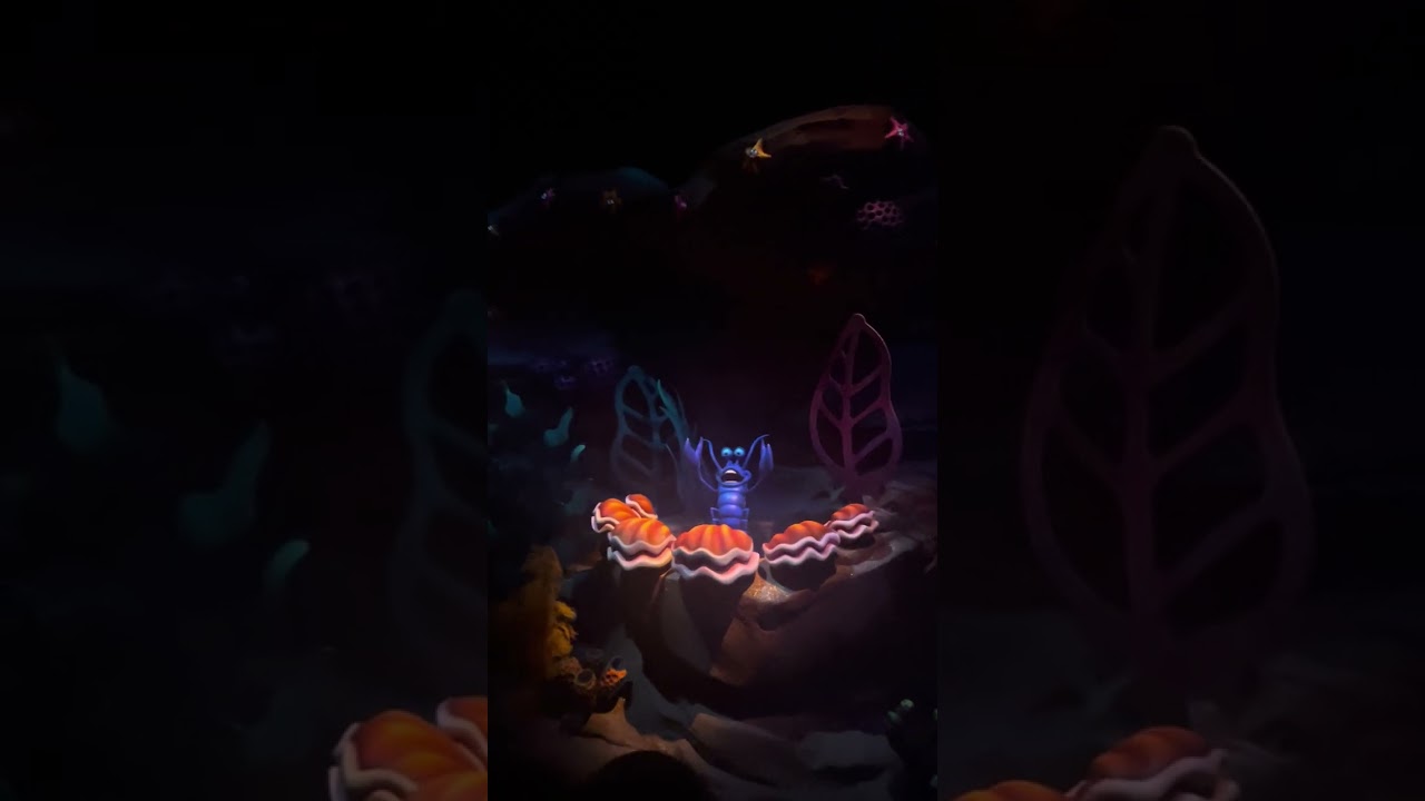 Under The Sea - Journey of the Little Mermaid #disney #disneyparks #magickingdom #disneyworld 