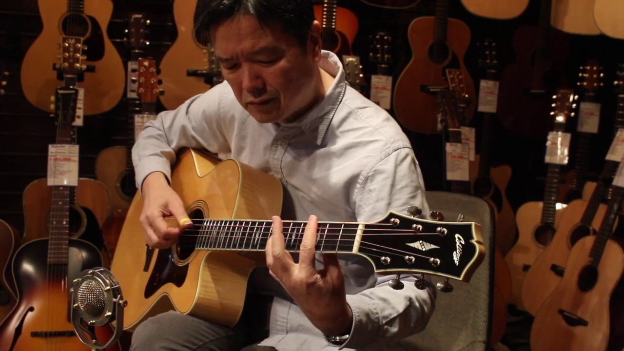 Collings SJ A Cutaway Demo by 古川忠義