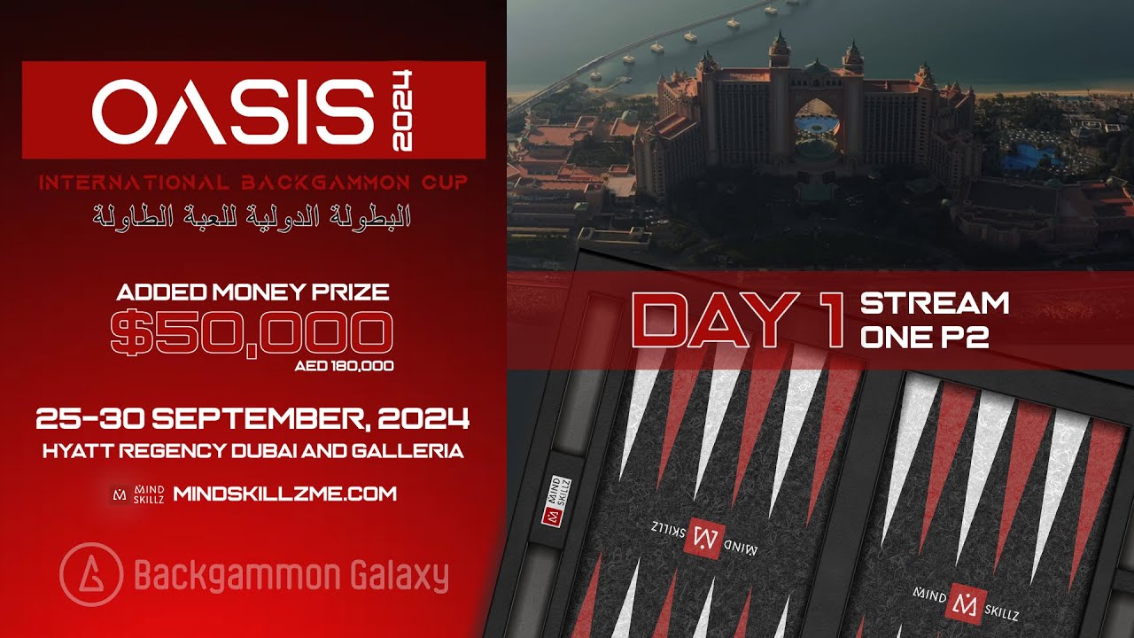 2024 Dubai Oasis International Backgammon Cup | Masters Round 3