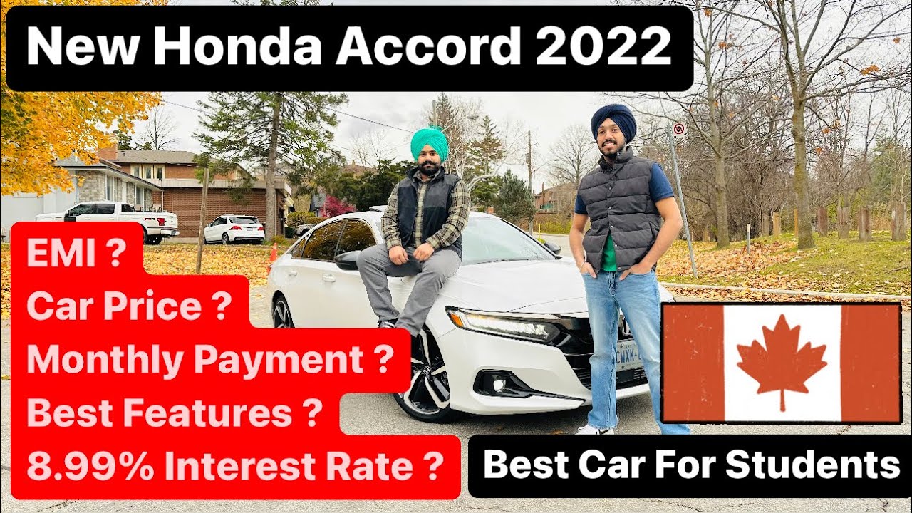 Best & Budget Car for STUDENT 🇨🇦  || HONDA ACCORD 2022 || Full Review || JASS VIRDI CANADA 🇨🇦