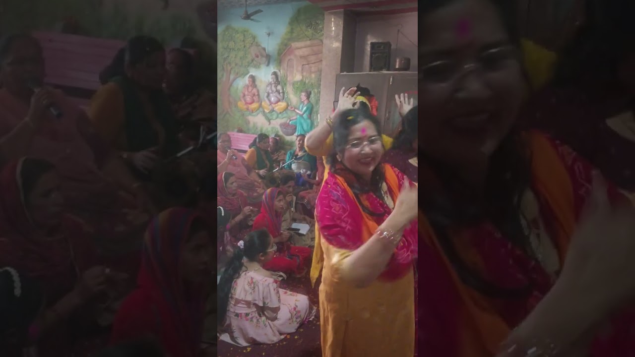 Holiya me ude r gulal gaya amika ji n Sunder Bhajan suniye Usha ji k beta ka janamdin mnaya