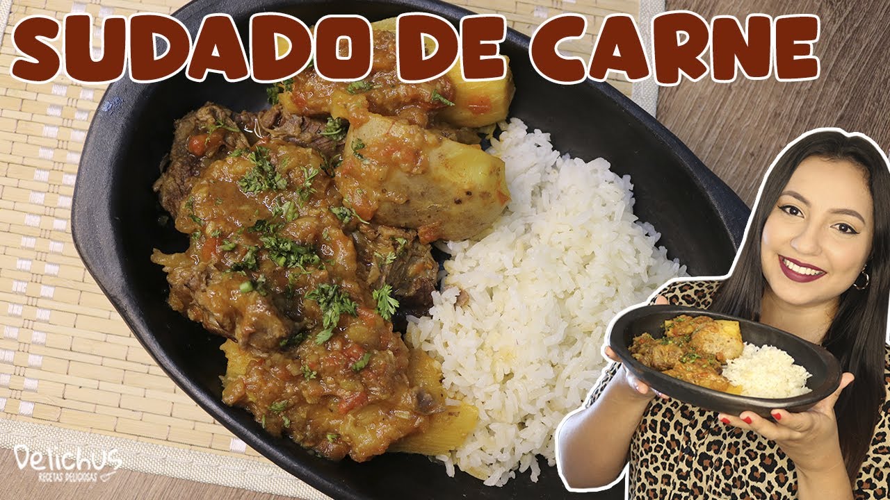 EL MEJOR SUDADO DE CARNE | Receta colombiana
