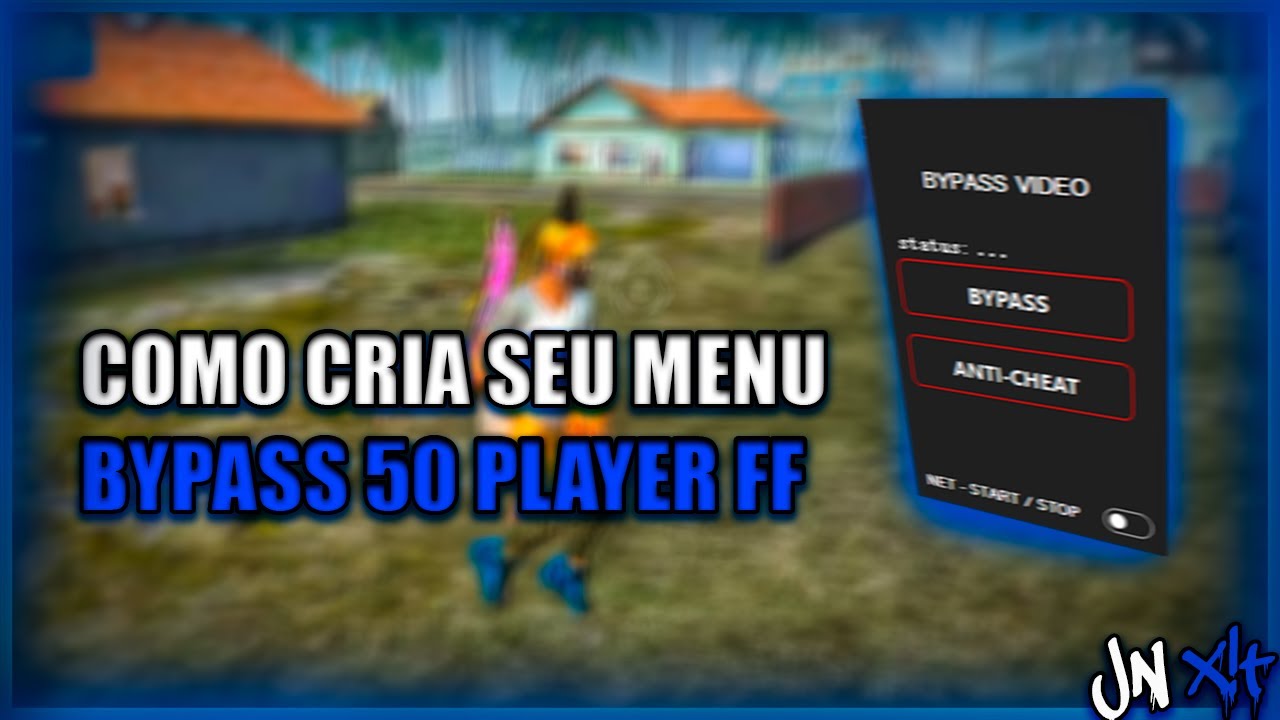 COMO CRIA BYPASS 50 PLAYER  GRATIS ( FREE FIRE)