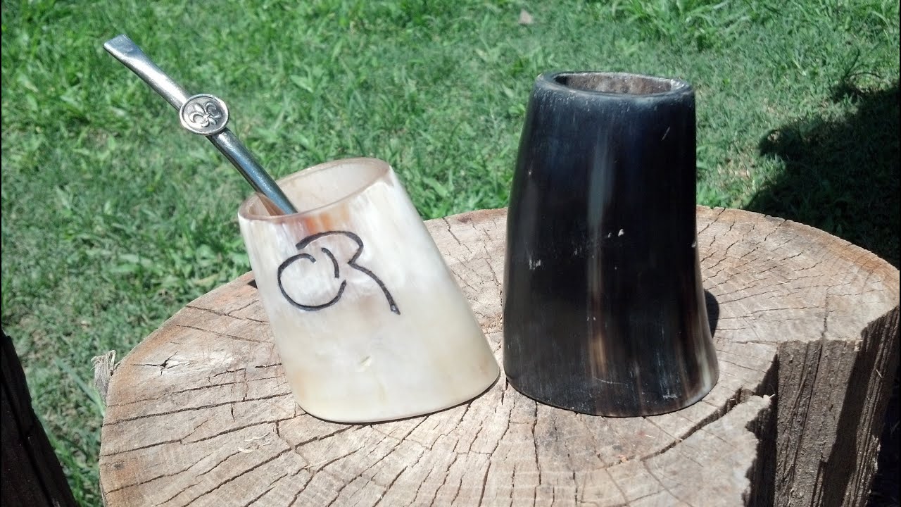 ¿Cómo hacer un mate de asta o guampa de vacuno? 