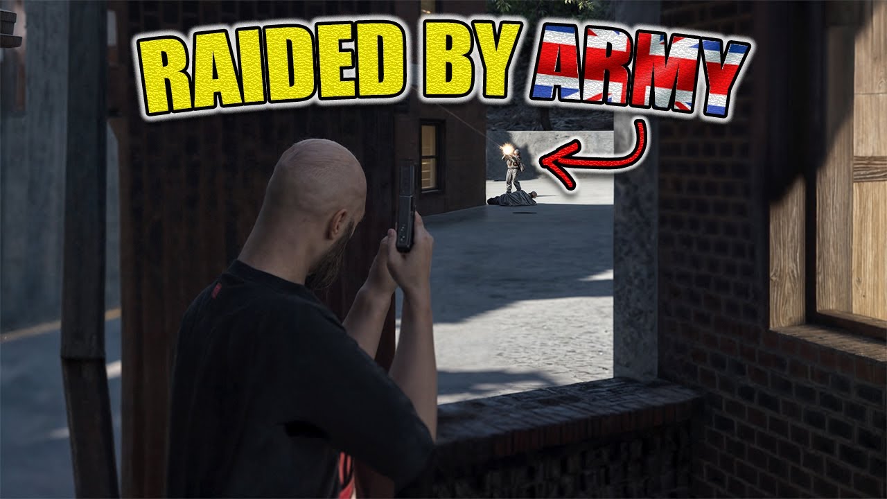 The ARMY raid us in UK GTA RP