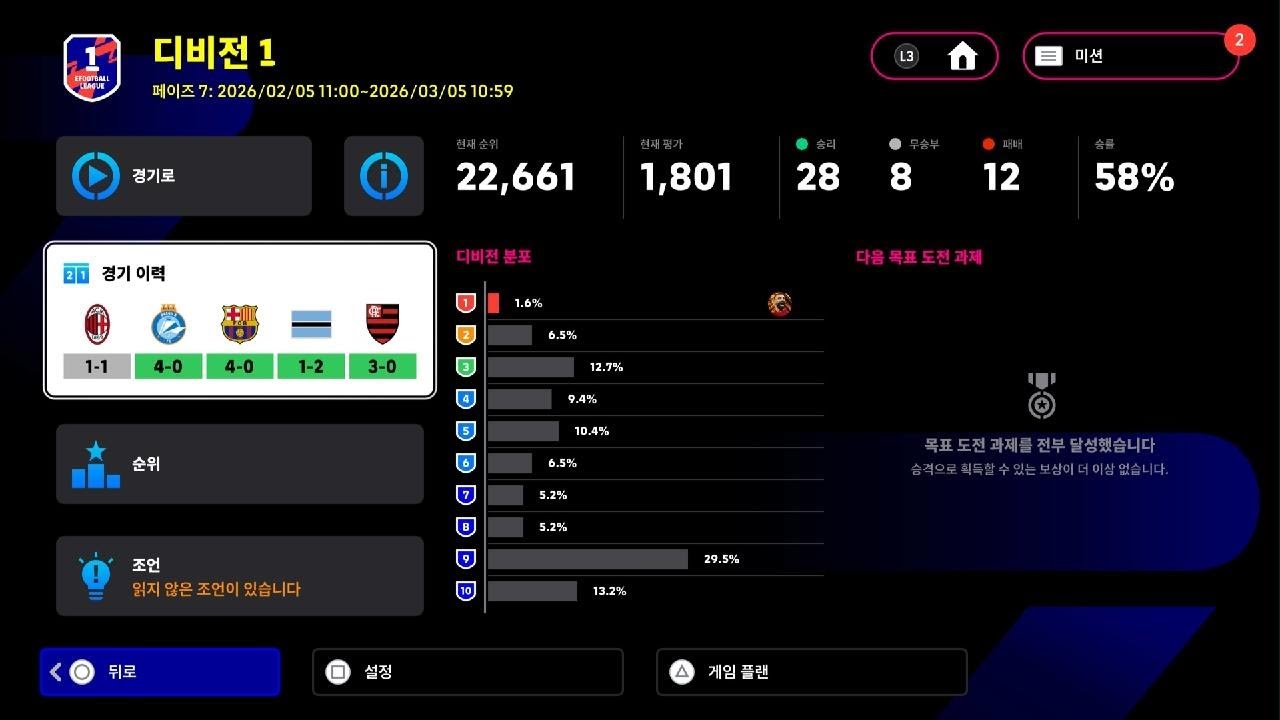 eFootball_일본의 소과금 유저? 와 야무진 한판