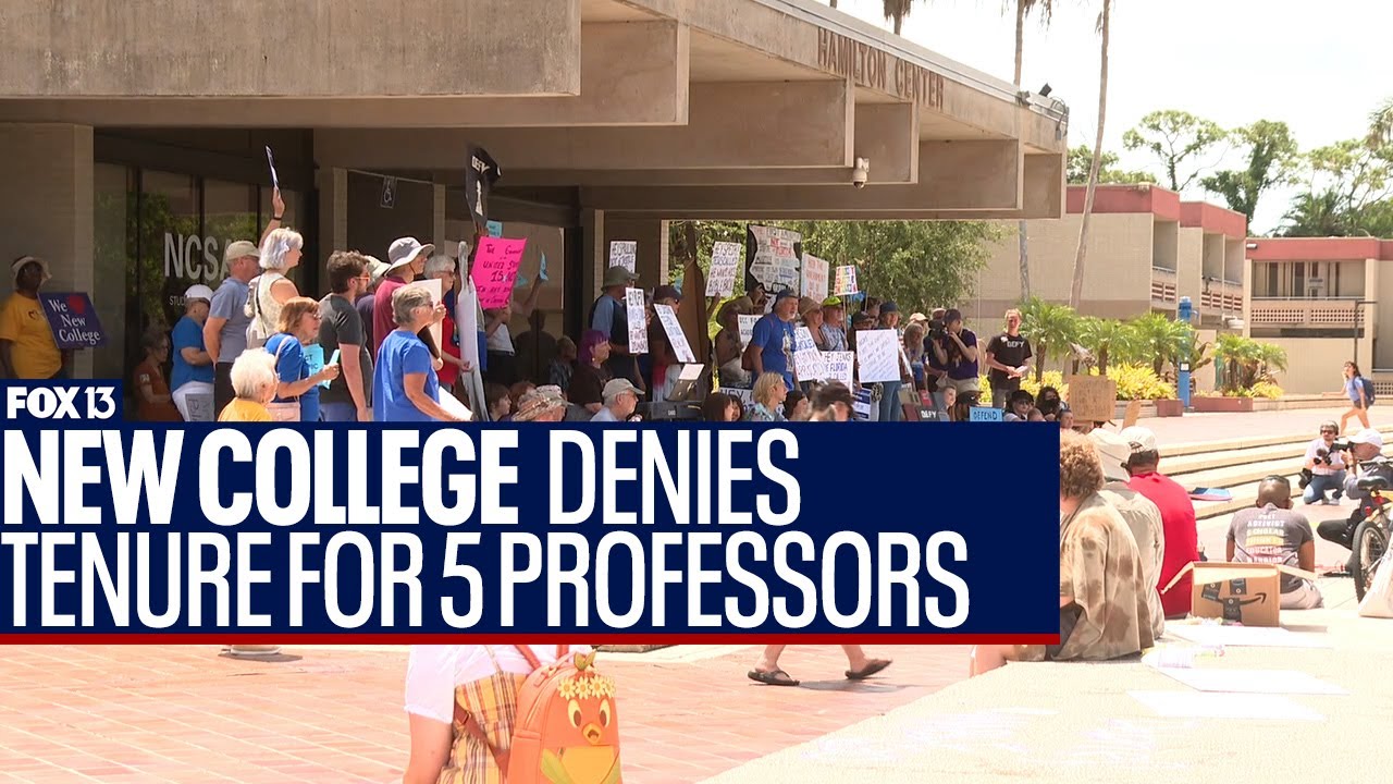 New College of Florida professors denied tenure despite protests