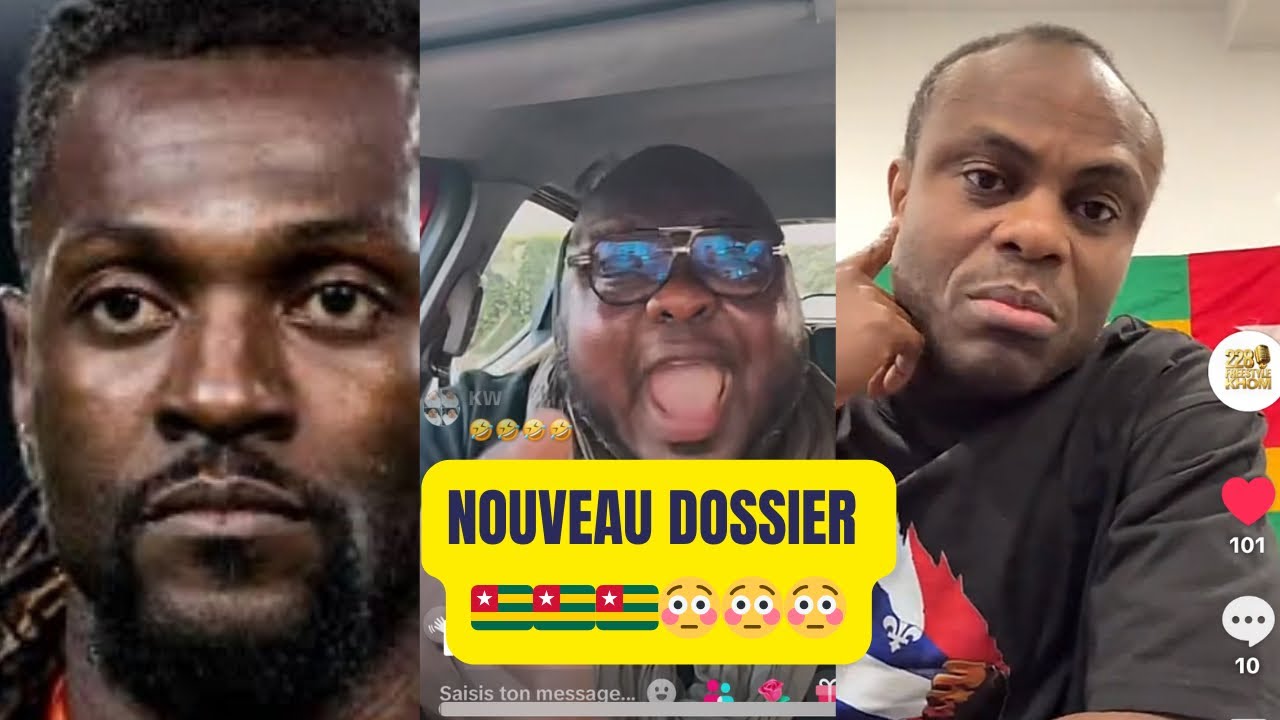 Mathieux Gnassigbe recupere dur Raoul le blanc à cause de Adebayor 