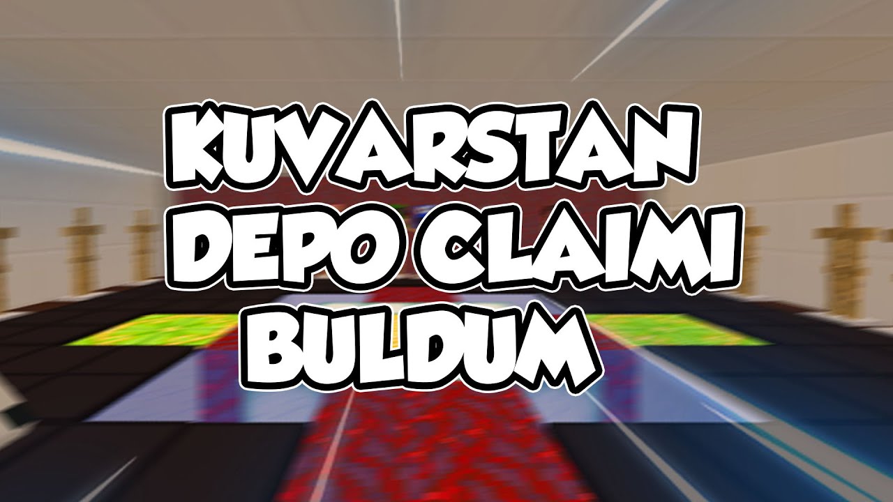 9 CLAİMLİK DEPO CLAİMİ BULDUM ! DEVASA CLAİM ! -minecraft sonoyuncu survival titanyum claim bekleme