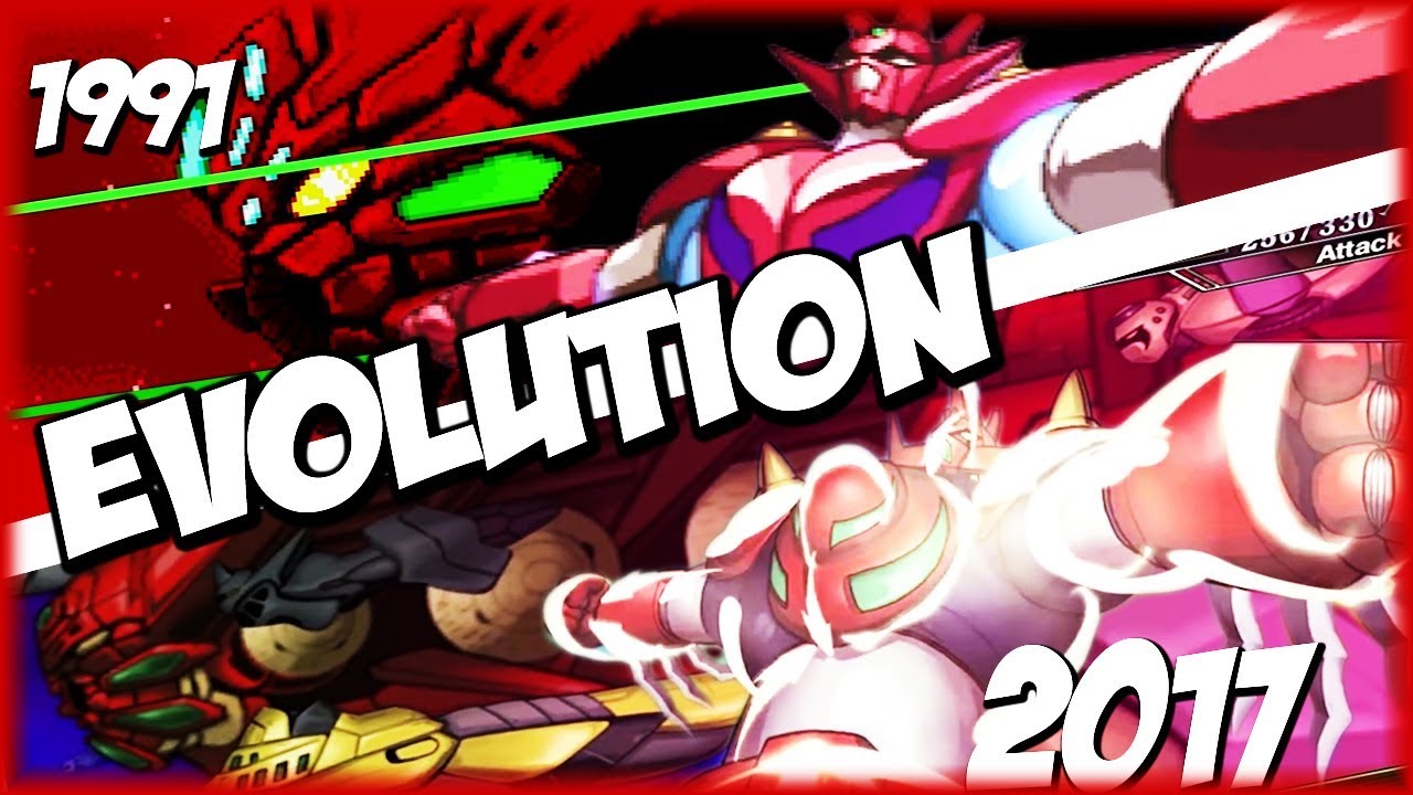 Evolution of SHINE SPARK | シャインスパーク  進化の軌跡 | SRW スパロボ