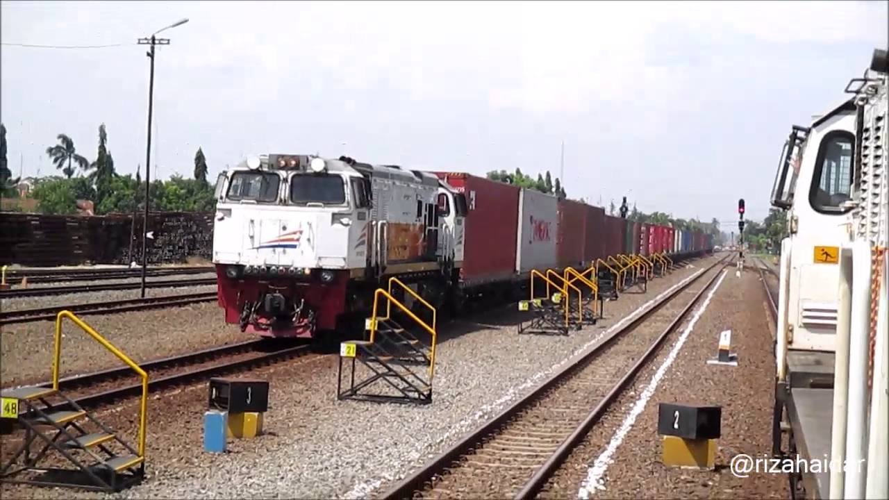 [Kompilasi] Kereta Api Barang Angkutan Petikemas Pantura
