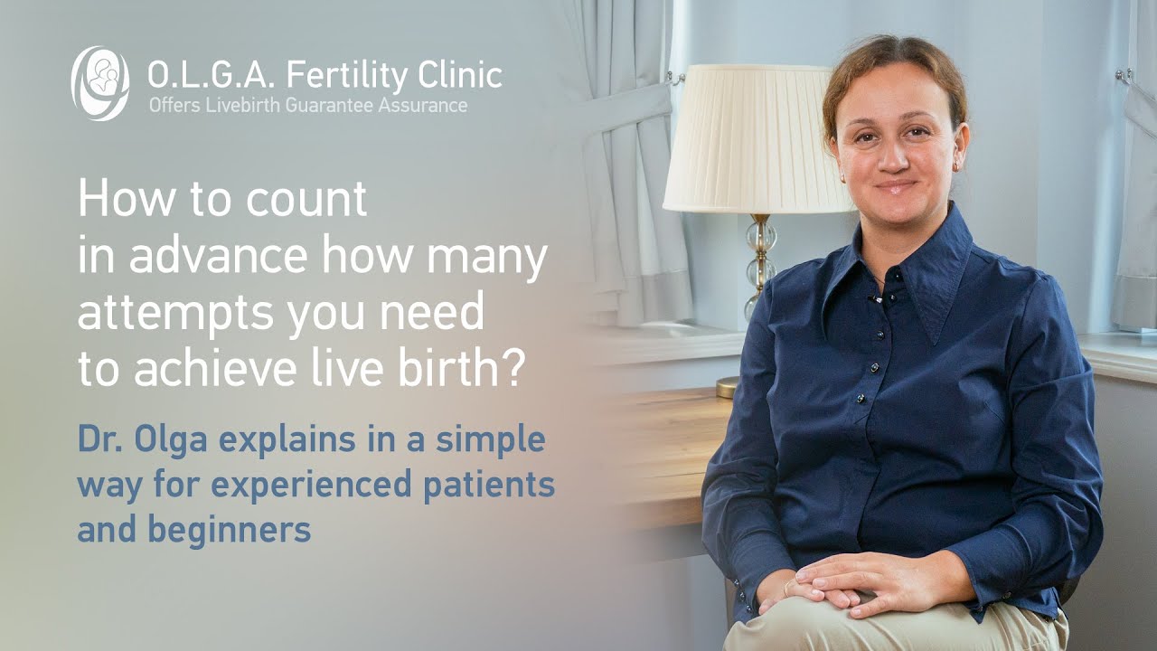 IVF MATH: how to count in advance how many attempts you need to achieve live birth?