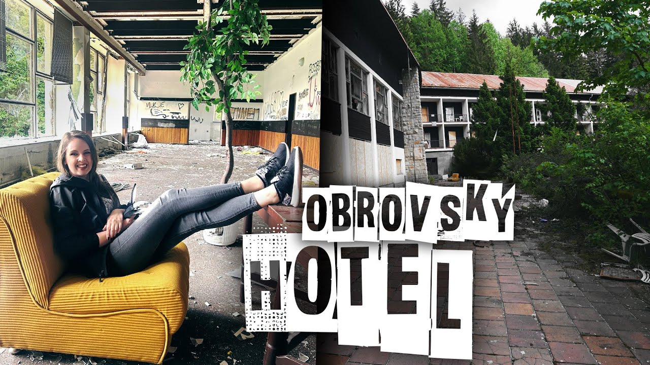🌲🏨Obrovský opustený hotel plný vecí a deštrukcie-našli sme dva bary aj stolný futbal