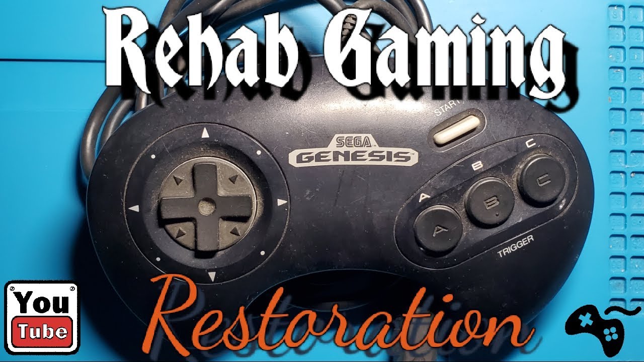 SEGA Genesis Controller Breakdown & Restoration
