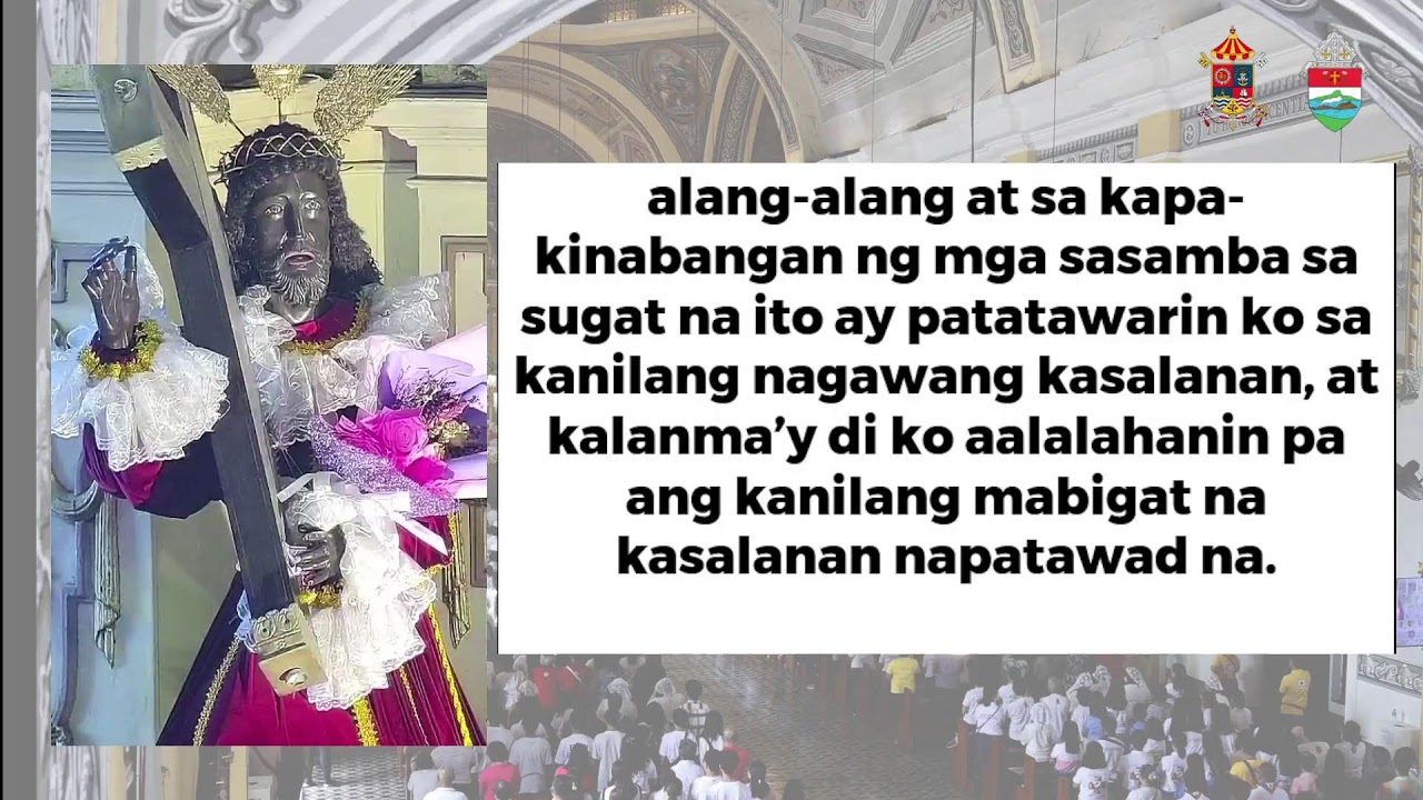 27 February 2026  |  5:00 PMFriday Novena in Honor of the Black Nazarene