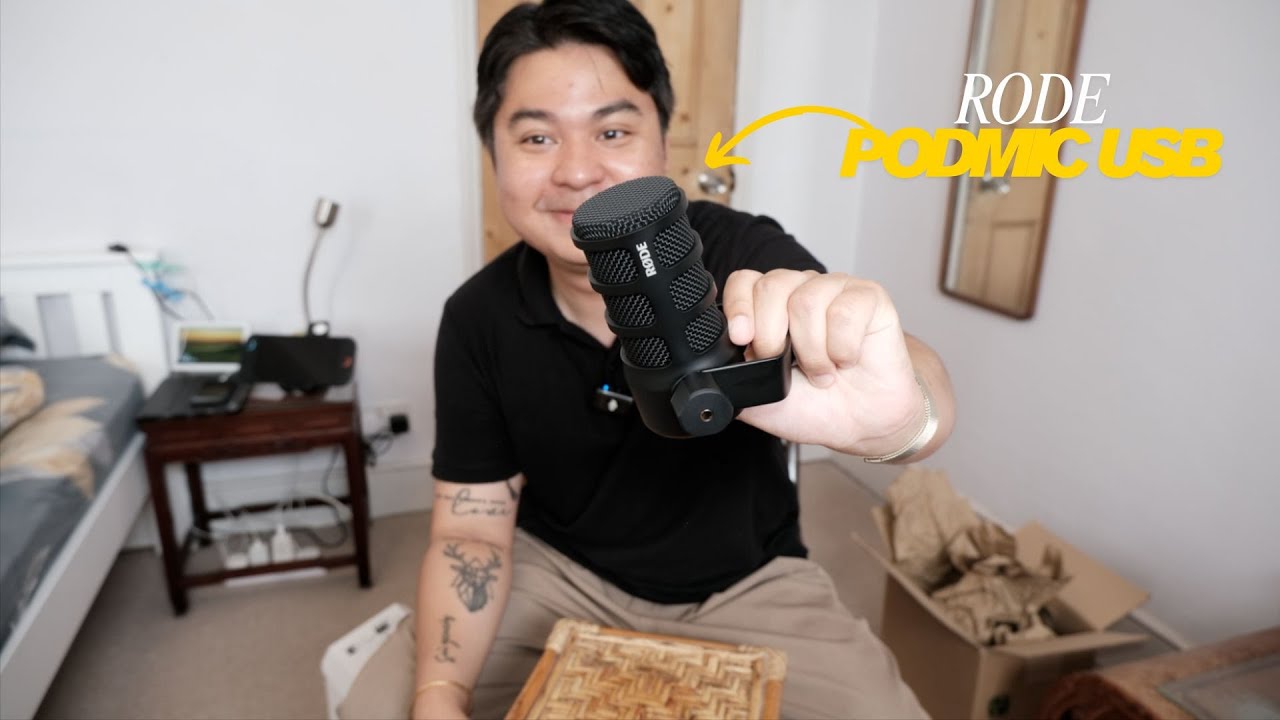 Happiness Is Unboxing – RODE PodMic USB & DS2 Stand