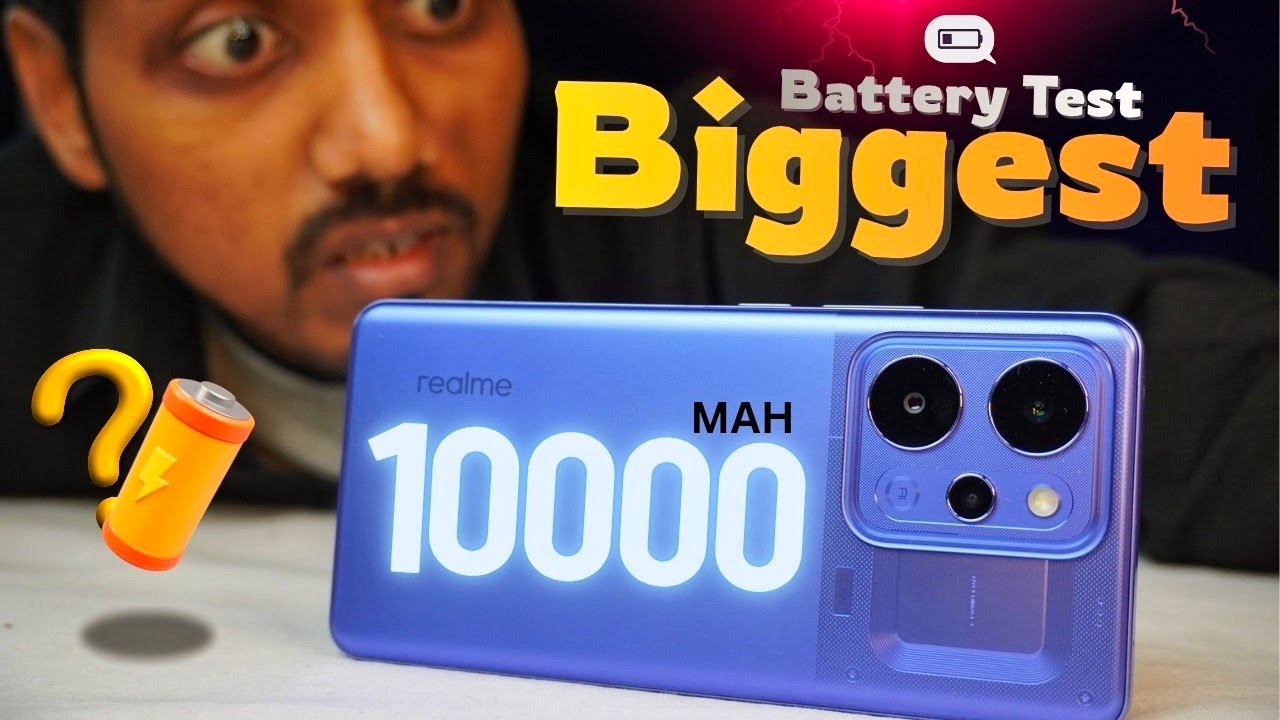 இவ்ளோ பெரிய Battery யா? 😱🧐 Realme P4 Power 10000mAh Battery Charge & Drain Test! 🔋🔥🔥