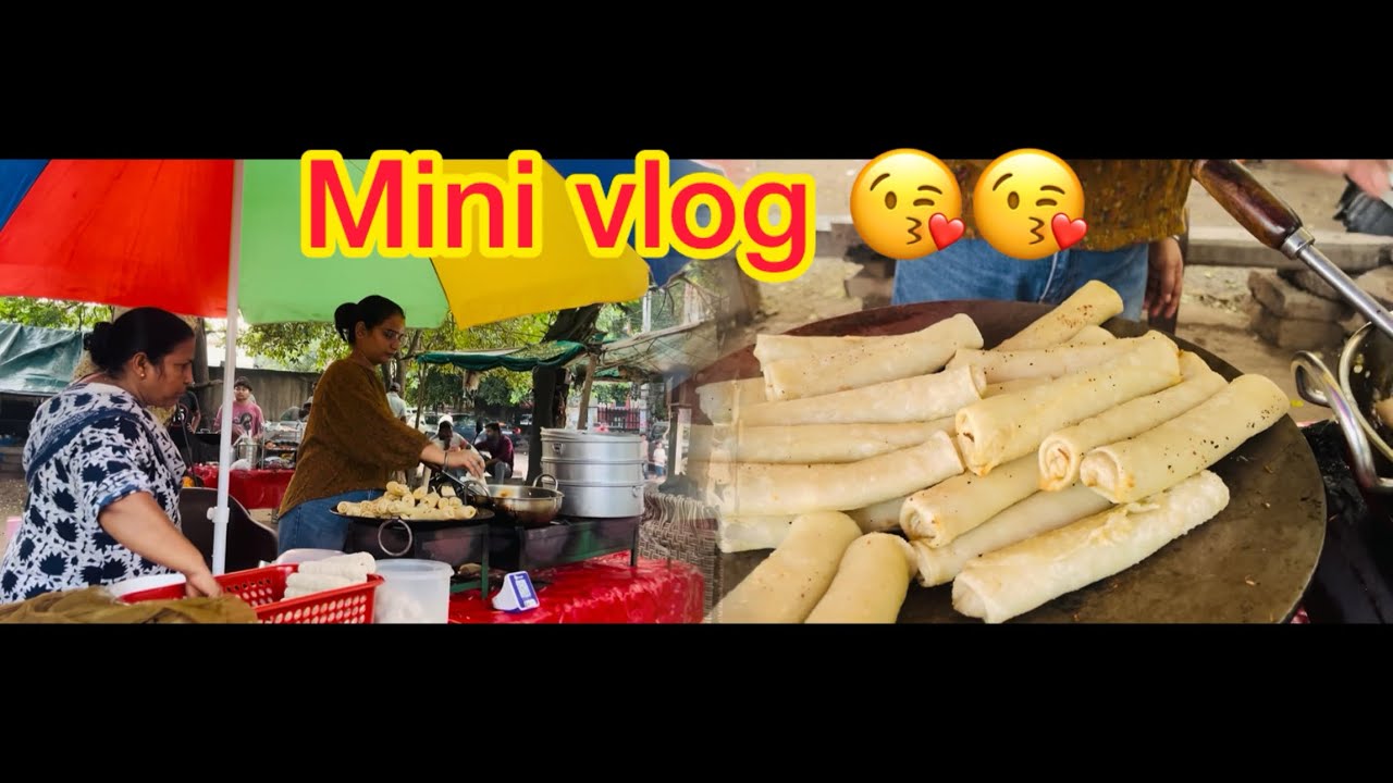 my mini vlog | street foods vlog | @YouTube @KunalKapur @YourFoodLab