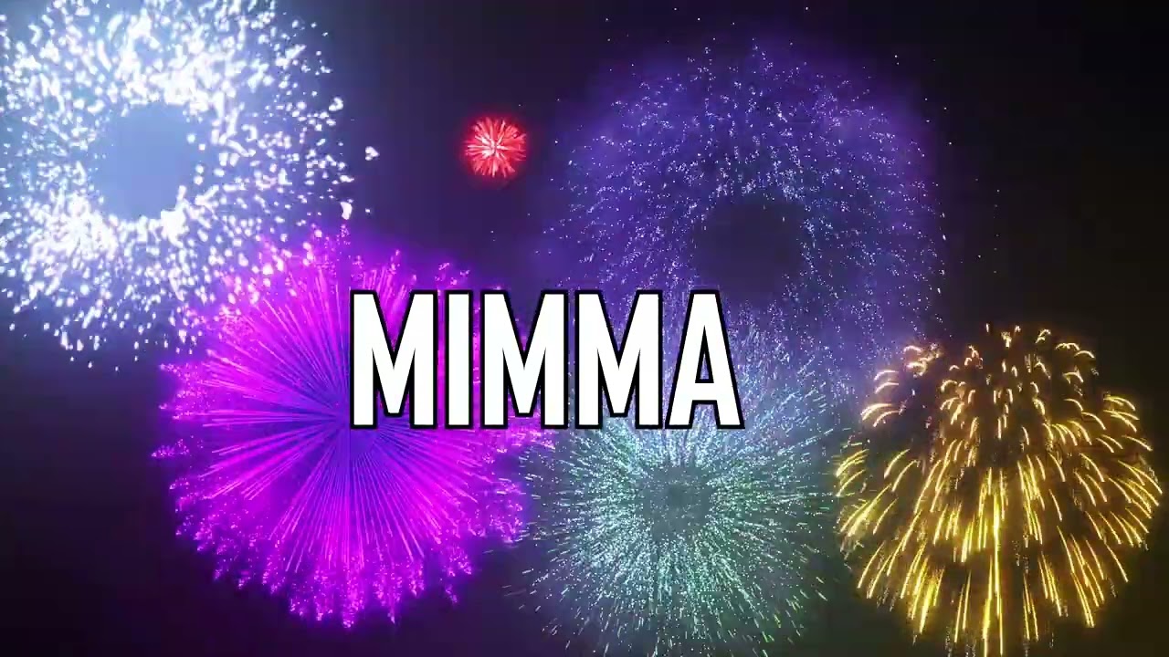 ♪♪  HAPPY BIRTHDAY MIMMA  ♪♪