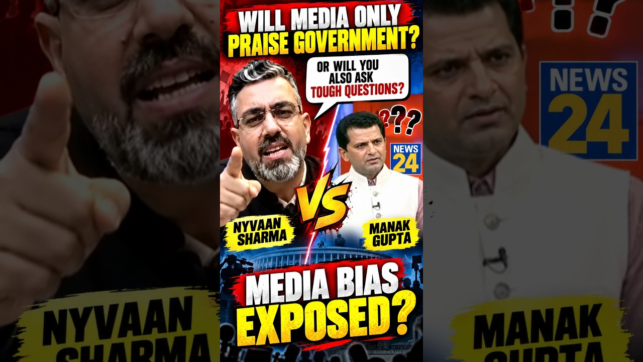 Nyvaan Sharma Questions Manak Gupta! Where Is Real Journalism?