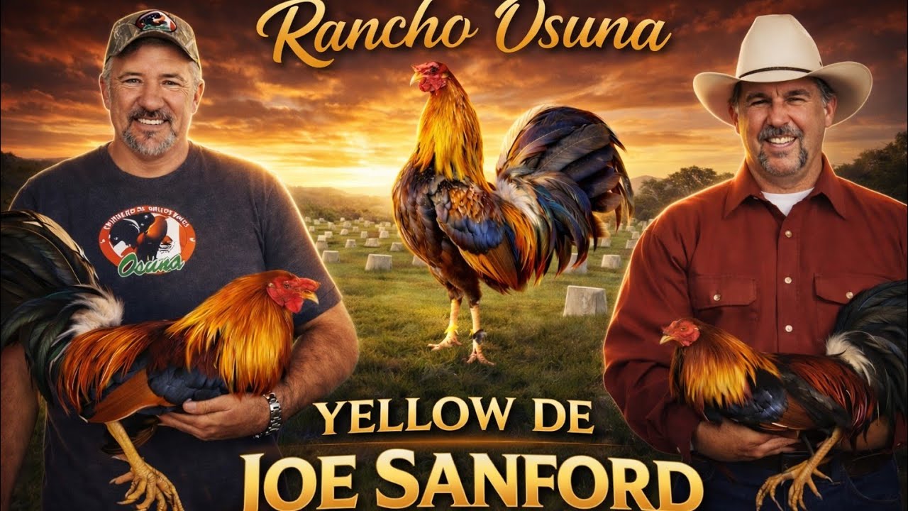 Rancho Osuna & Sus Yellow Leg De Joe Sanford 🔥🔥🔥💥💥🐓🐓