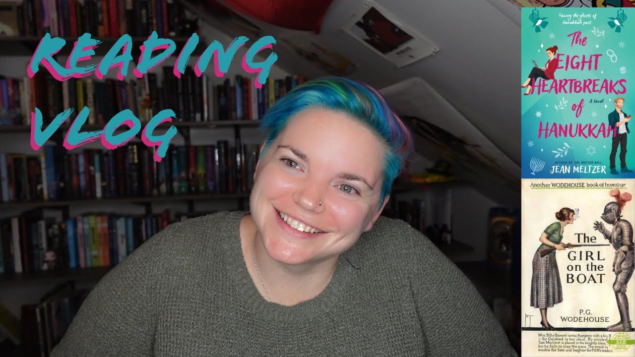 READING VLOG // Hanukkah and Wodehouse during a chaotic week