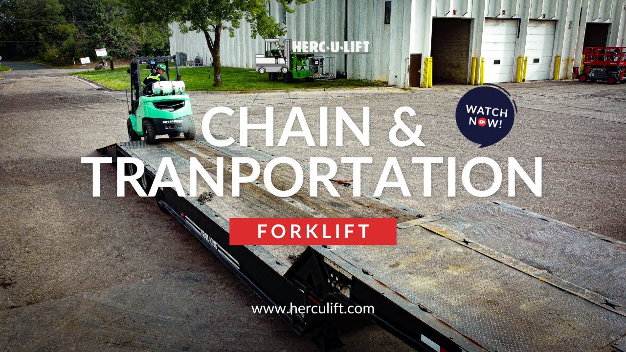 Forklift Chain and Transportation
