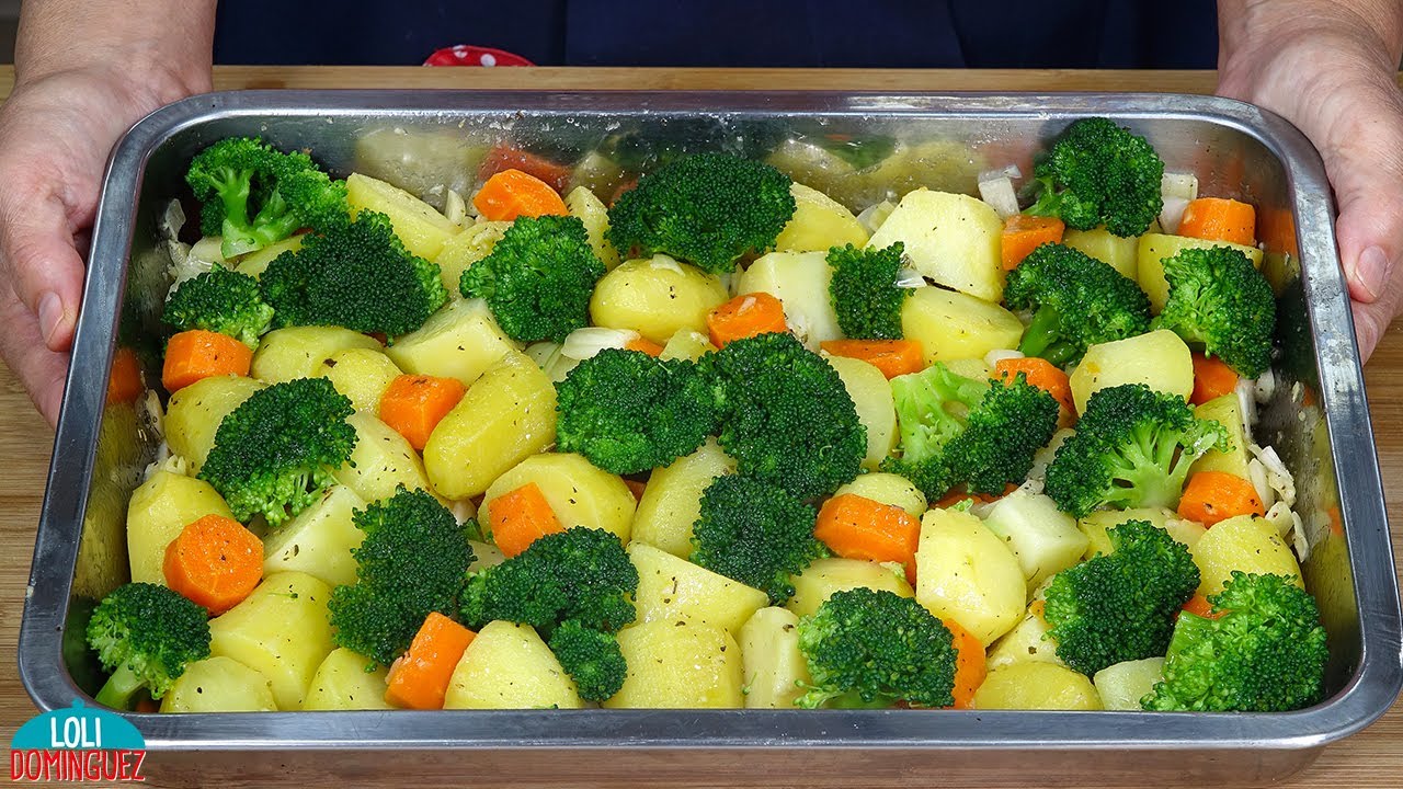 &iexcl;TODOS ME PIDEN ESTA RECETA, ESTA INCREIBLE! Deliciosa, saludable y f&aacute;cil receta con verduras.