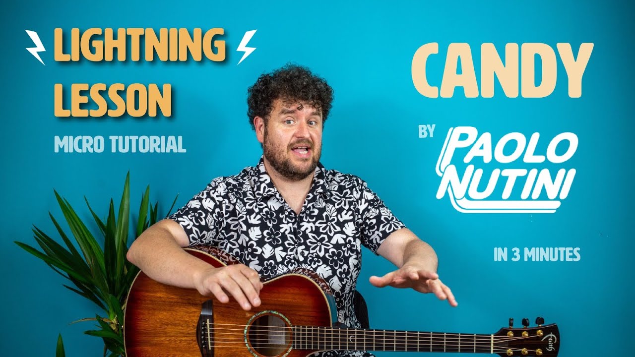 Урок Lightning - Урок игры на гитаре - Как играть - Candy - Паоло Нутини - Микроурок